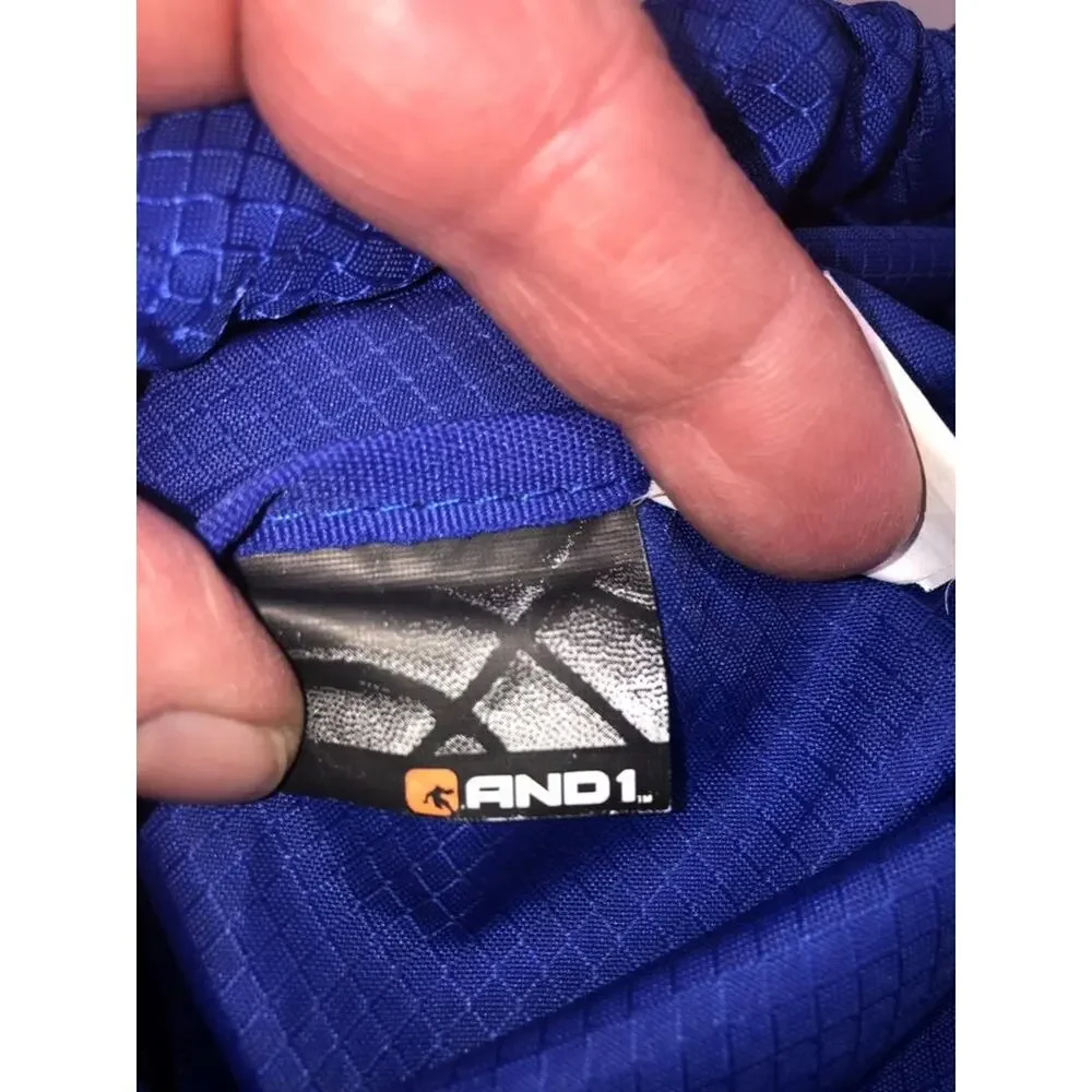 NWOT AND1 Cinch Bag Blue & Orange